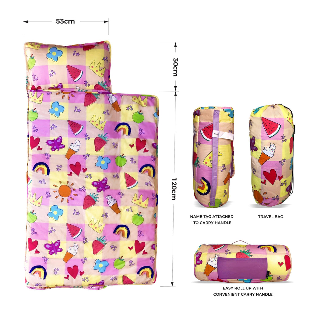 Kids Nap Mat Strawberry Delight - Morgy + Wills